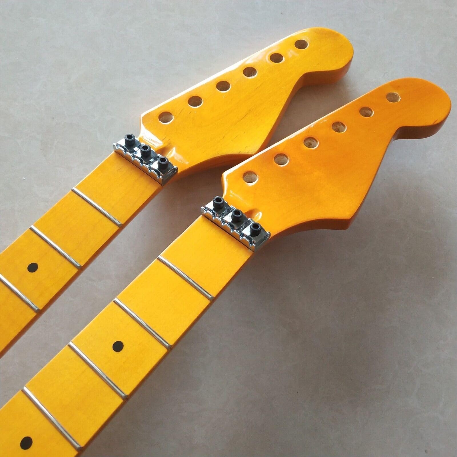 Amazon | カスタムメイド 2 個ギターネック 24 フレット 25.5 インチ